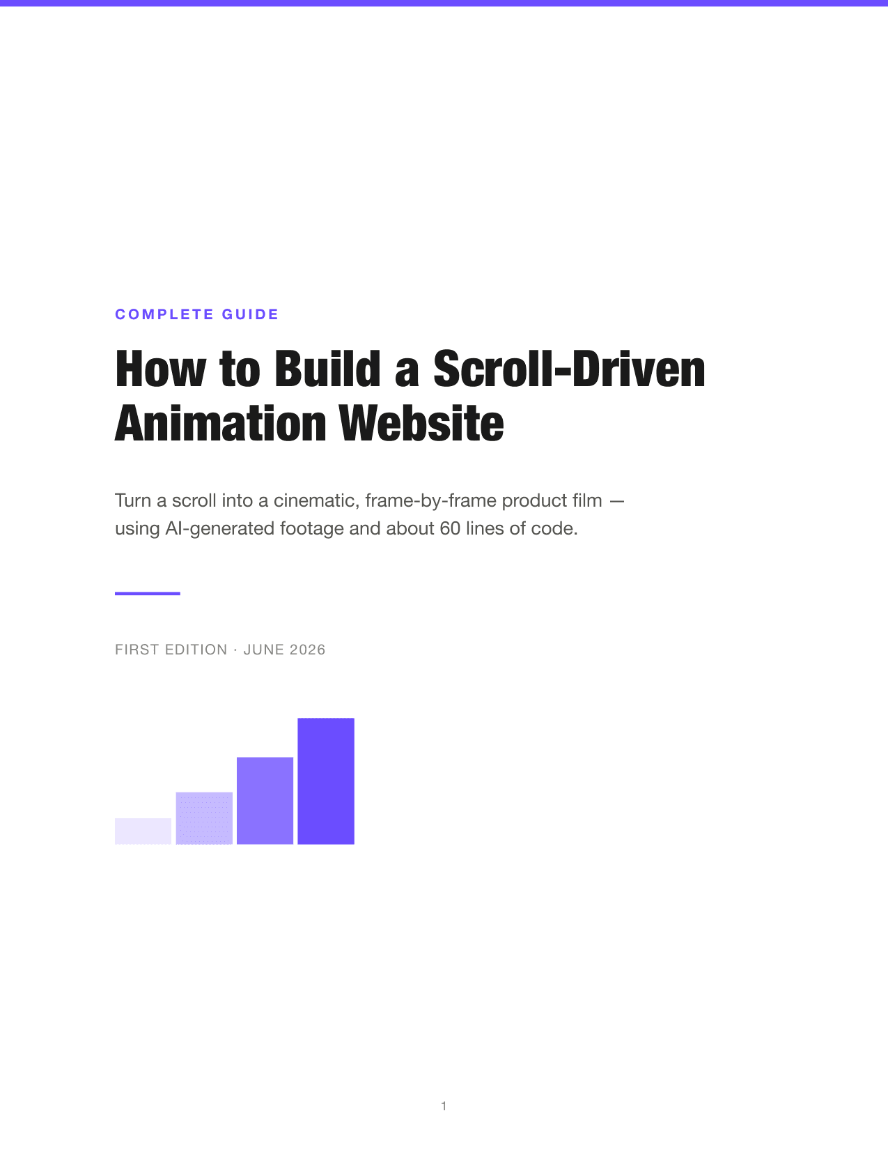 Build a Scroll-Driven Animation Website preview